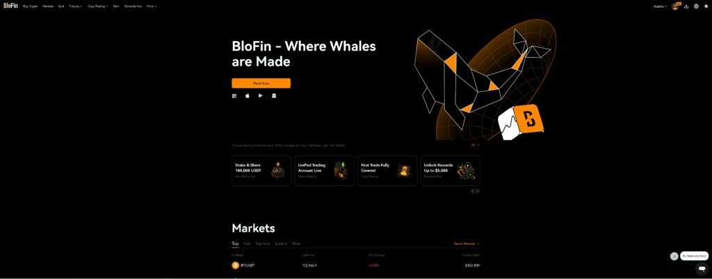 Blofin exchange review Crypto.bo